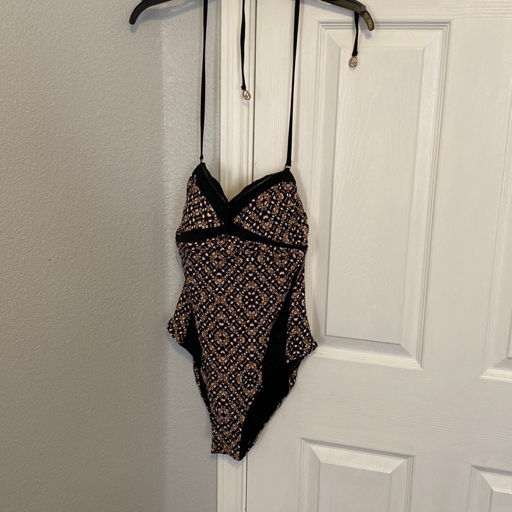 Alter top one piece swim suit